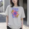 “Afterglow society” Heavyweight Unisex Crewneck T-shirt | Gildan 5000