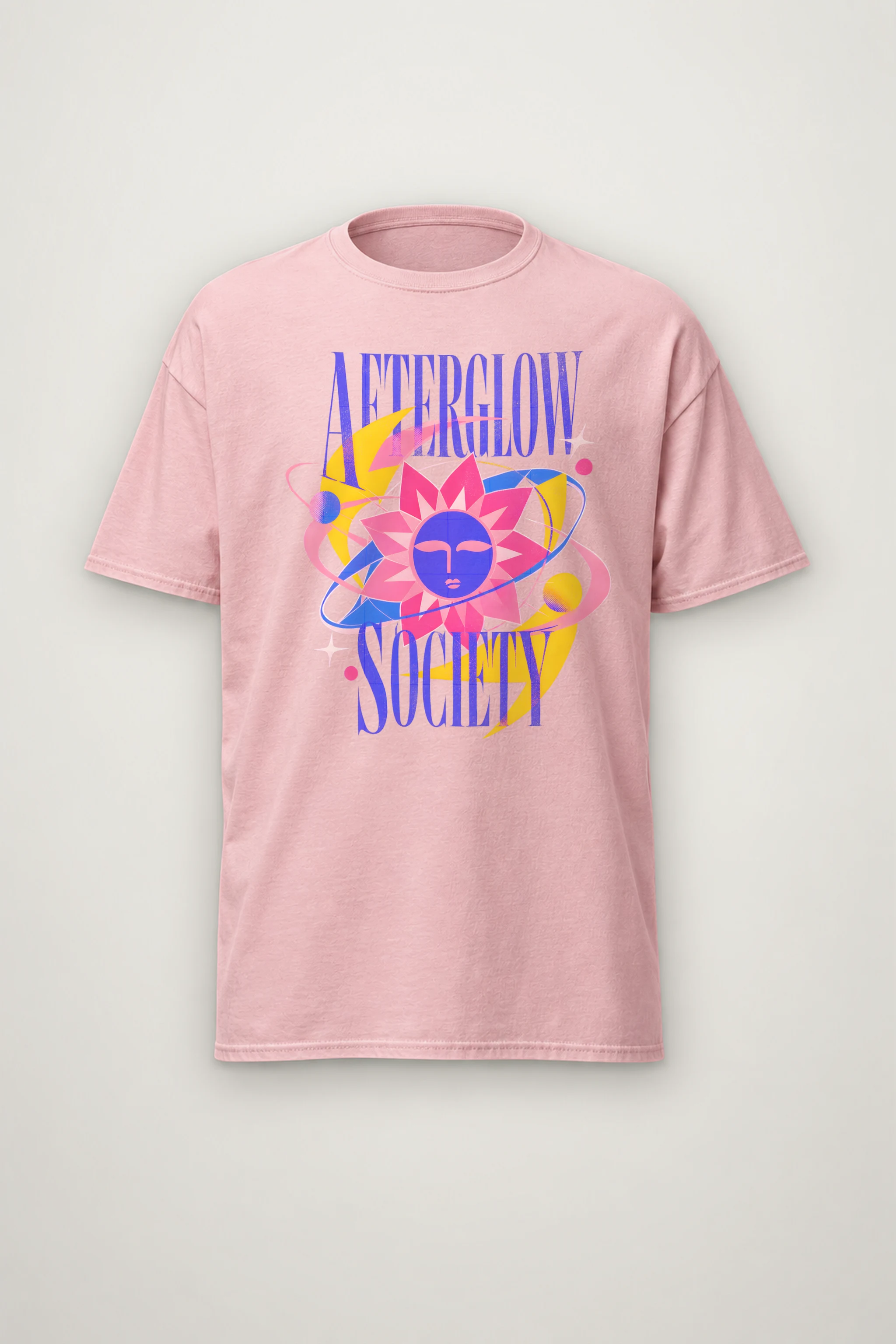 "Afterglow society" Heavyweight Unisex Crewneck T-shirt