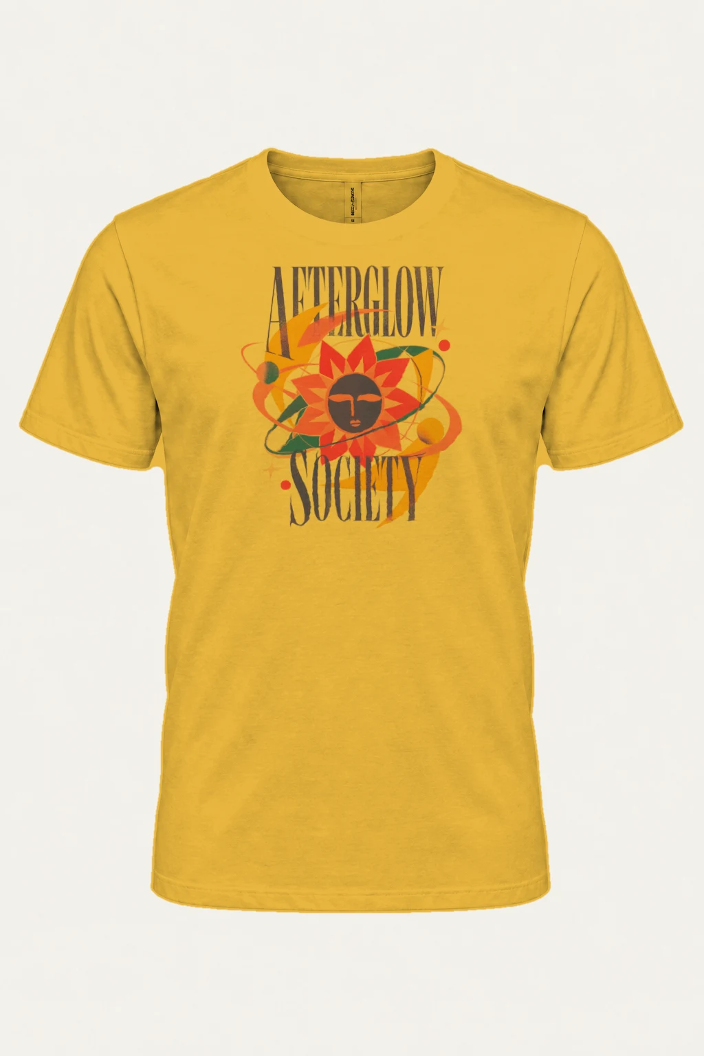“Afterglow society” Heavyweight Unisex Crewneck T-shirt | Gildan 5000