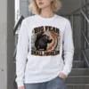"Big fear small problem" Unisex Longsleeve T-shirt