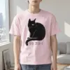 "Black Cat" Heavyweight Unisex Crewneck T-shirt | Gildan® 5000