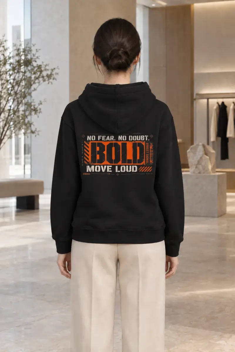 “BOLD” Heavy Blend Unisex Pullover Hoodie | Gildan 18500