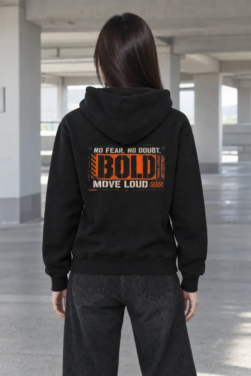 "BOLD" Heavy Blend Unisex Pullover Hoodie