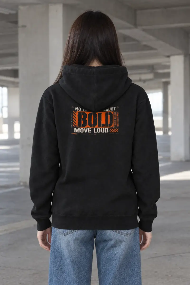 "BOLD" Heavy Blend Unisex Pullover Hoodie