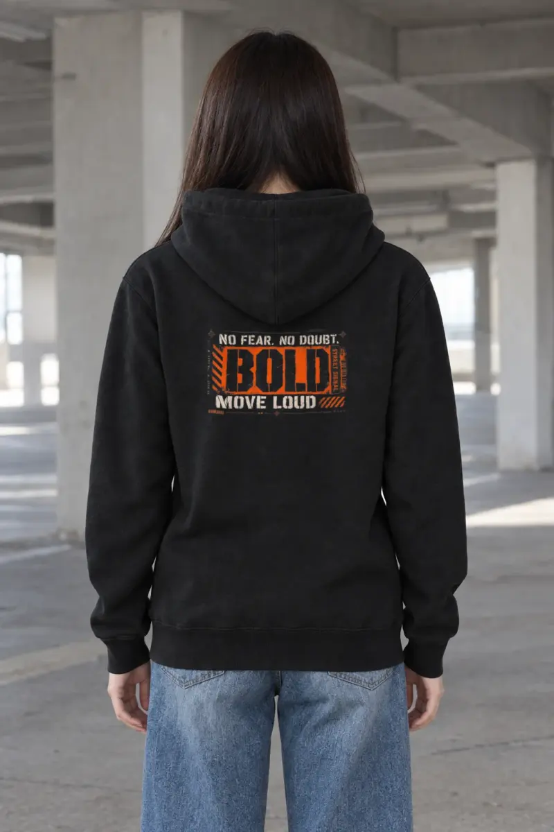 "BOLD" Heavy Blend Unisex Pullover Hoodie