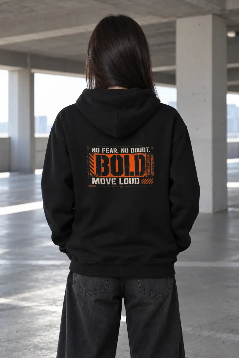 "BOLD" Heavy Blend Unisex Pullover Hoodie