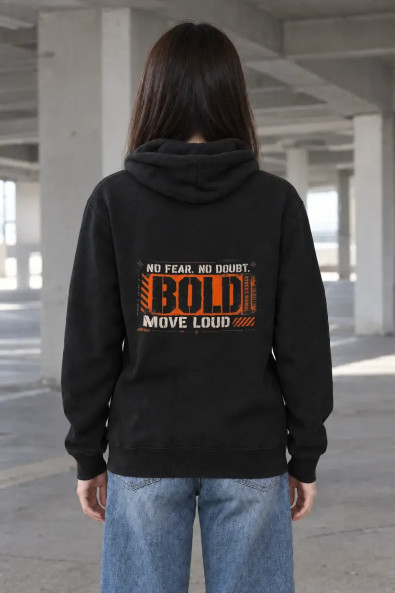 "BOLD" Heavy Blend Unisex Pullover Hoodie
