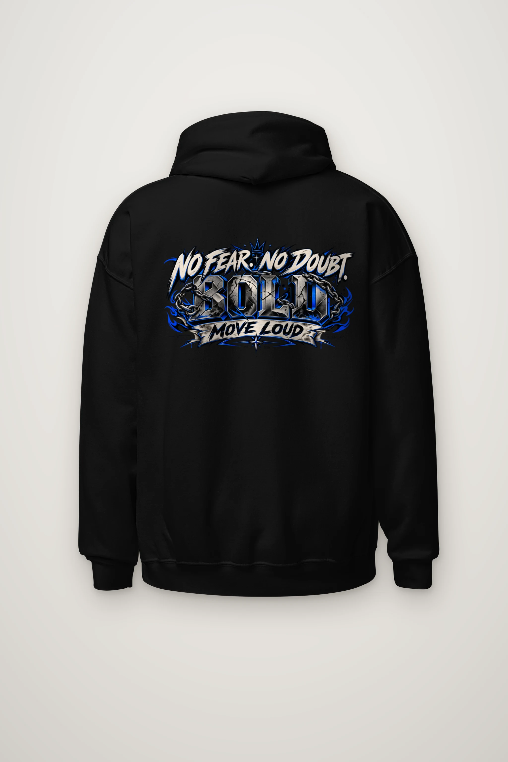 "No Fear No Doubt Bold" Heavy Blend Unisex Pullover Hoodie