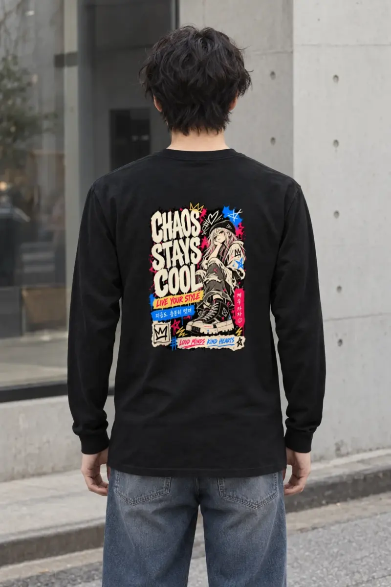 "Chaos Stays Cool" Unisex Longsleeve T-shirt