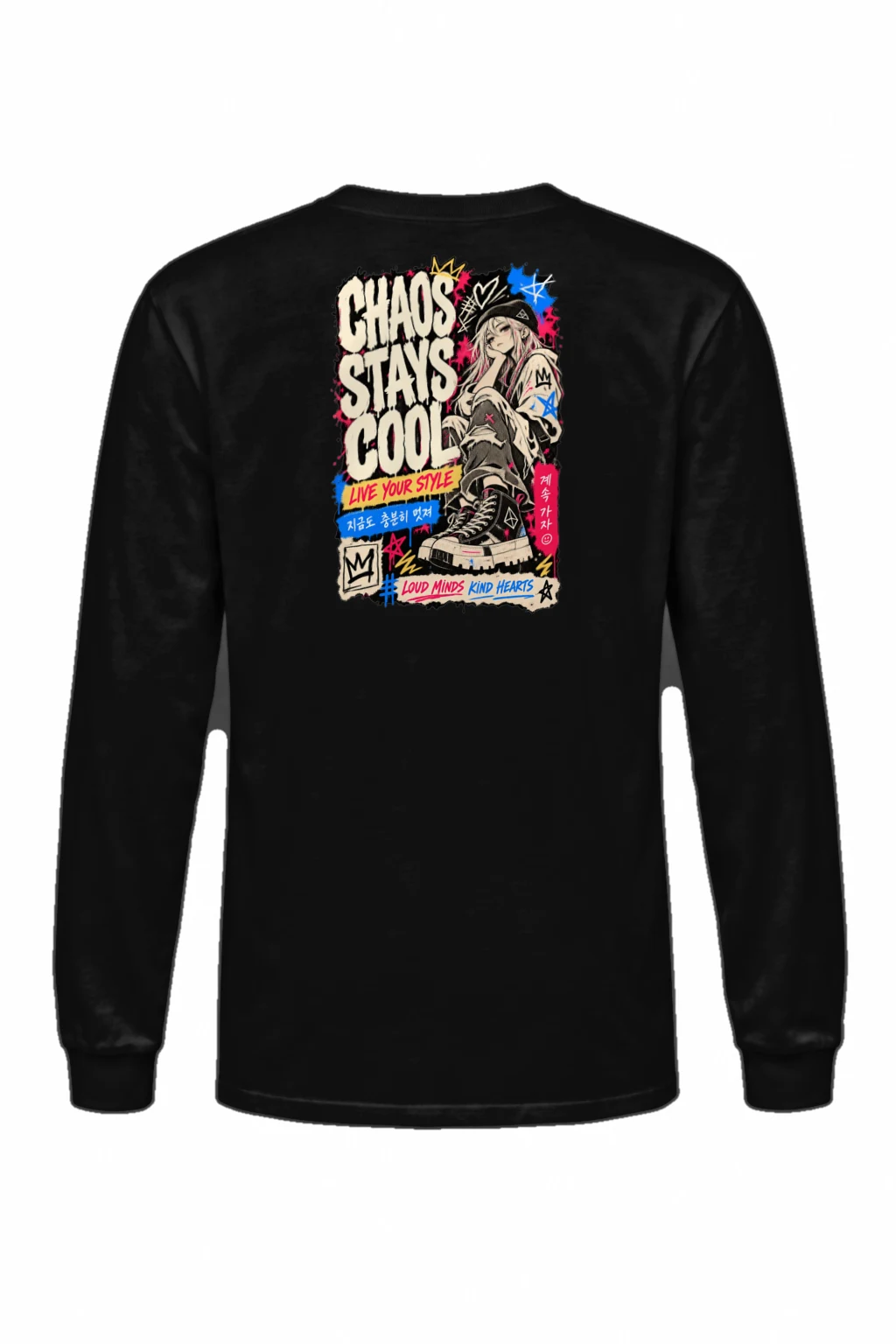"Chaos Stays Cool" Unisex Longsleeve T-shirt | Gildan 2400