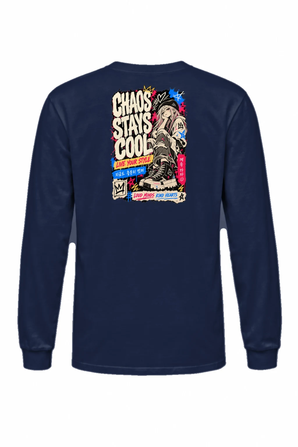 "Chaos Stays Cool" Unisex Longsleeve T-shirt | Gildan 2400