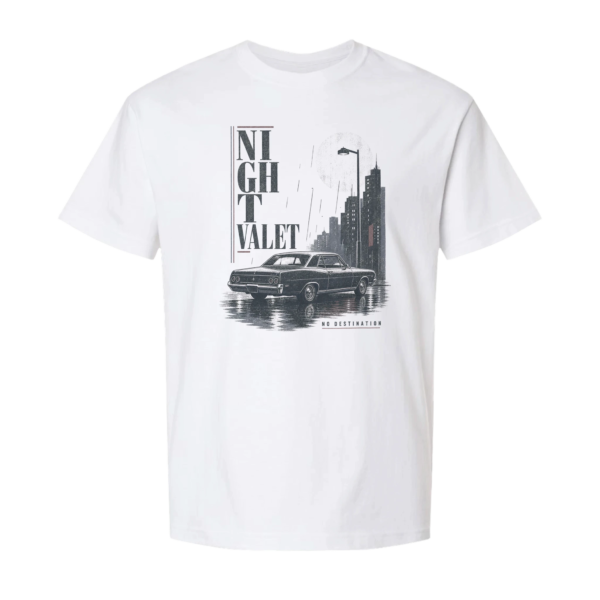 “Night valet” Unisex Heavyweight T-Shirt | Bella + Canvas 3010