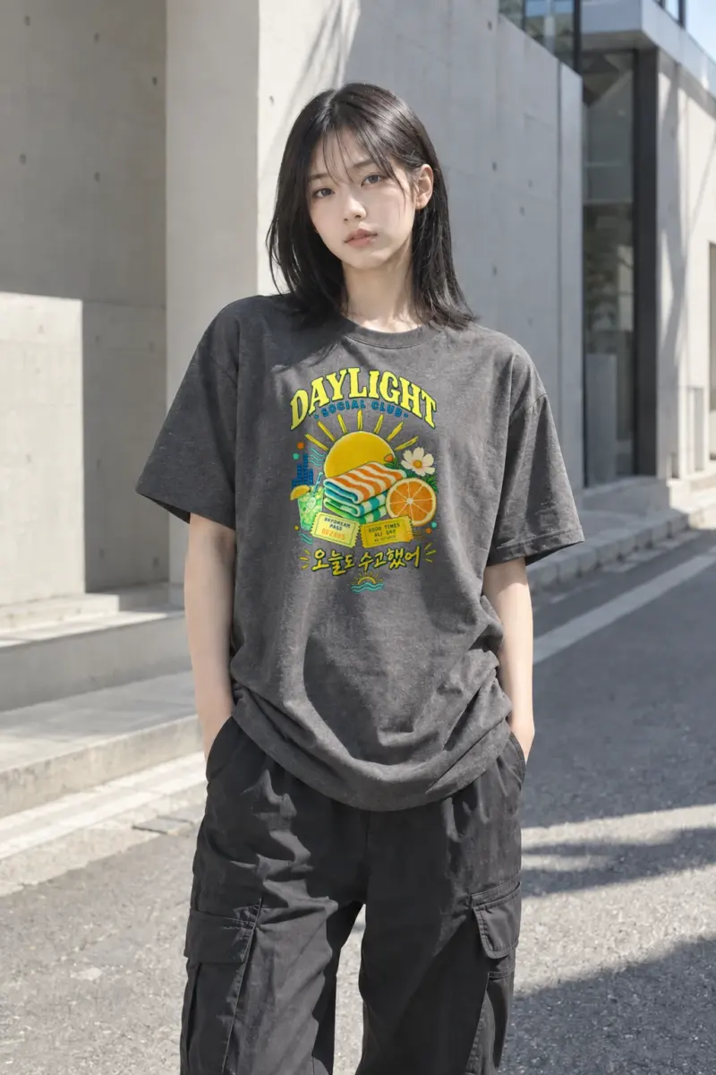 "Daydream Pass" Heavyweight Unisex Crewneck T-shirt | Gildan 5000