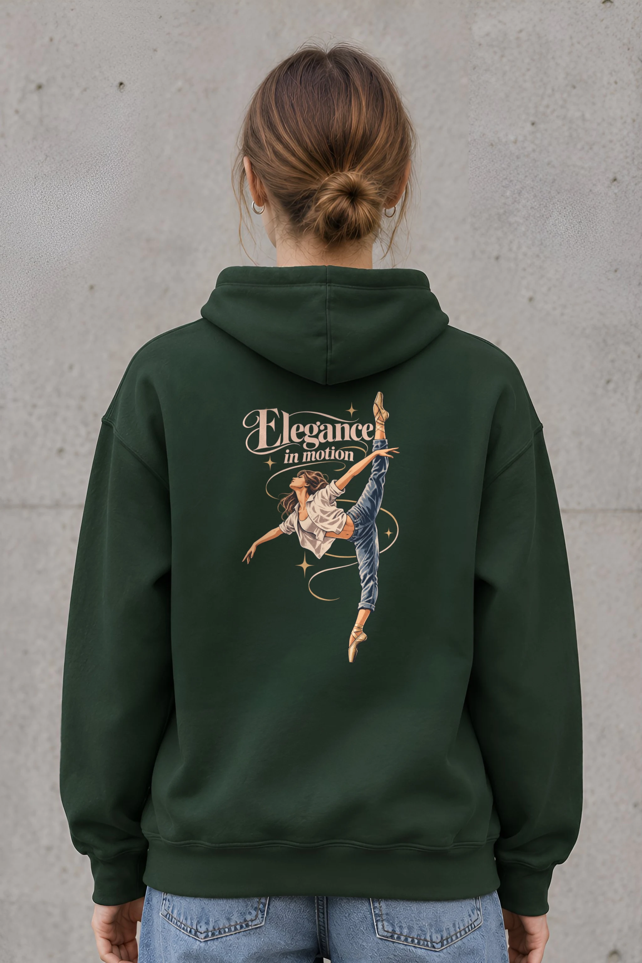 "Elegance In Motion" 1 Pullover Hoodie