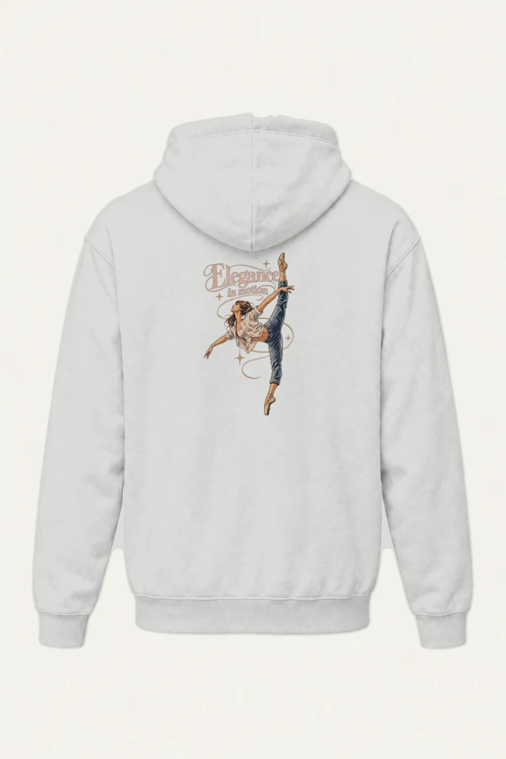 "Elegance In Motion" Heavy Blend Unisex Pullover Hoodie | Gildan 18500