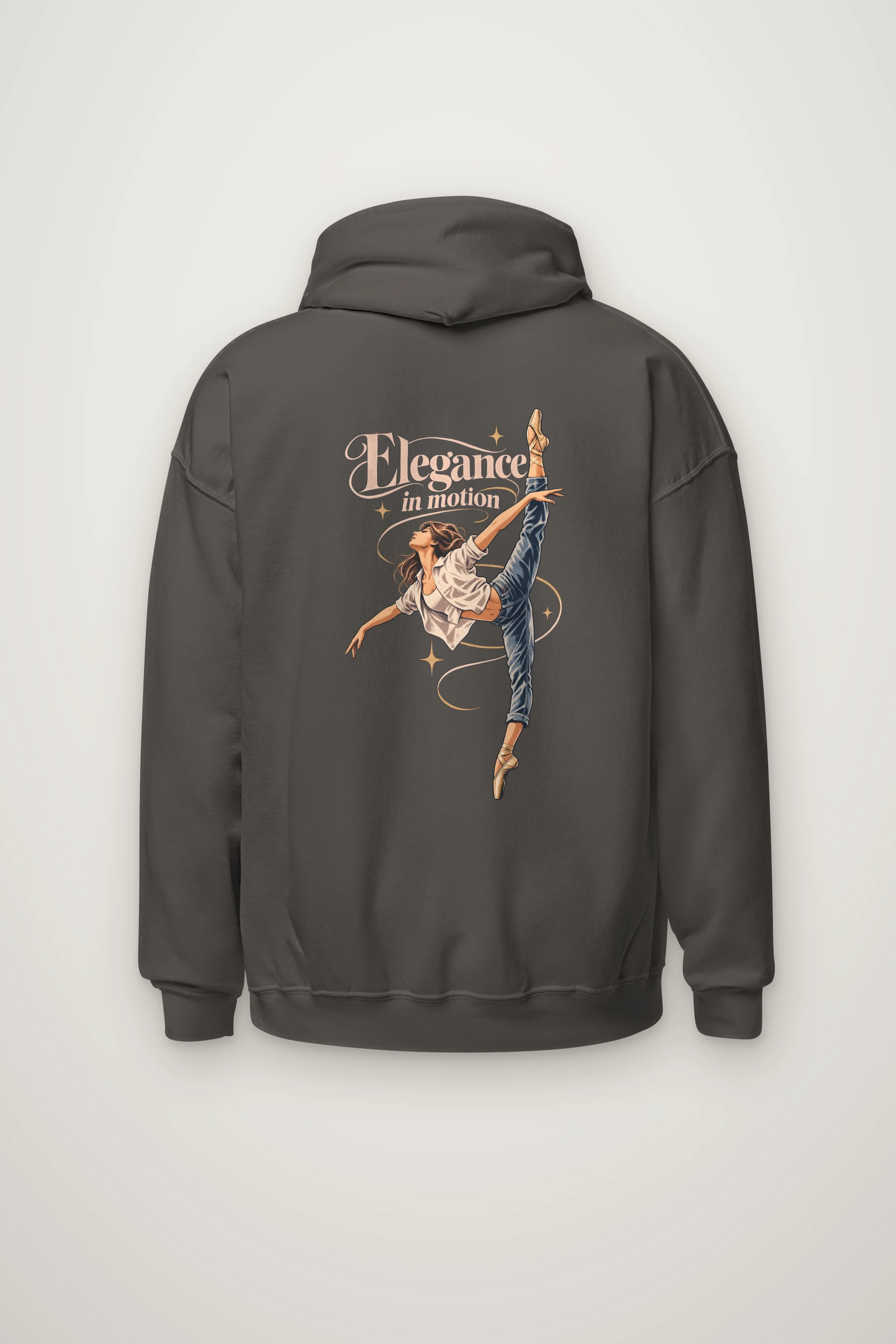 "Elegance In Motion" Heavy Blend Unisex Pullover Hoodie