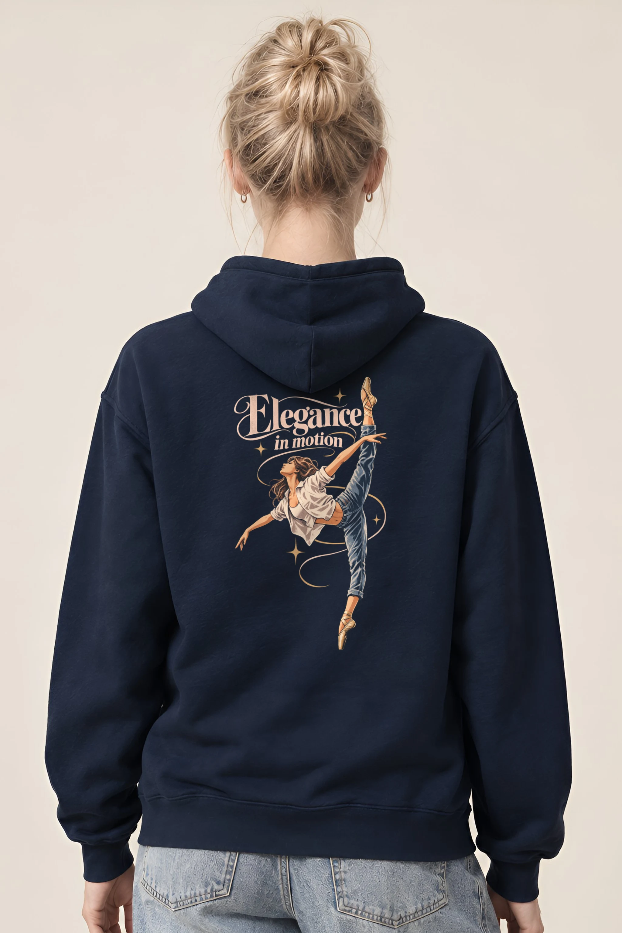 "Elegance In Motion" 1 Pullover Hoodie