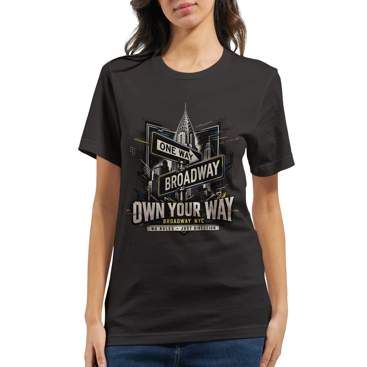 "Own your way" Premium Unisex Crewneck T-shirt | Bella + Canvas 3001