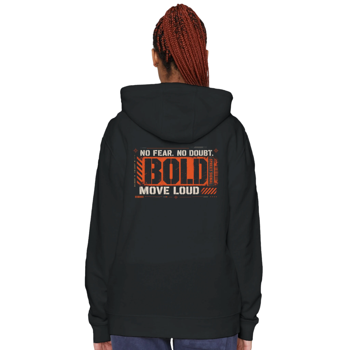 "BOLD" Premium Unisex Pullover Hoodie | Laneseven LS13001