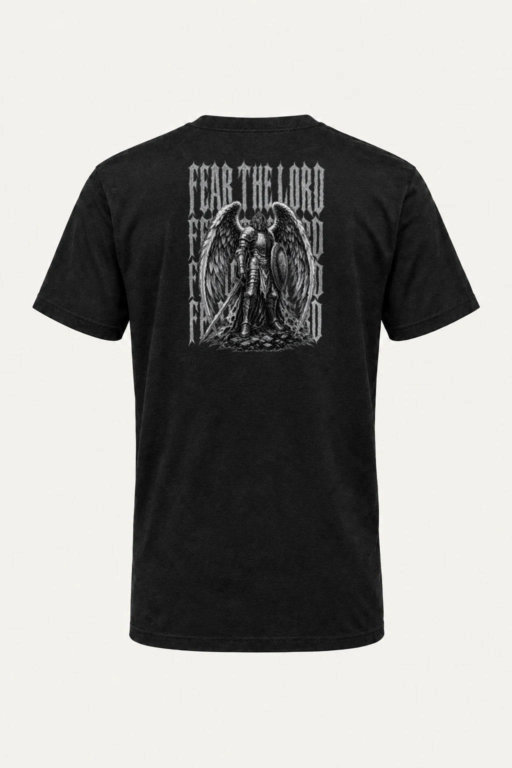 "Fear The Wings" Heavyweight Unisex Crewneck T-shirt | Gildan 5000