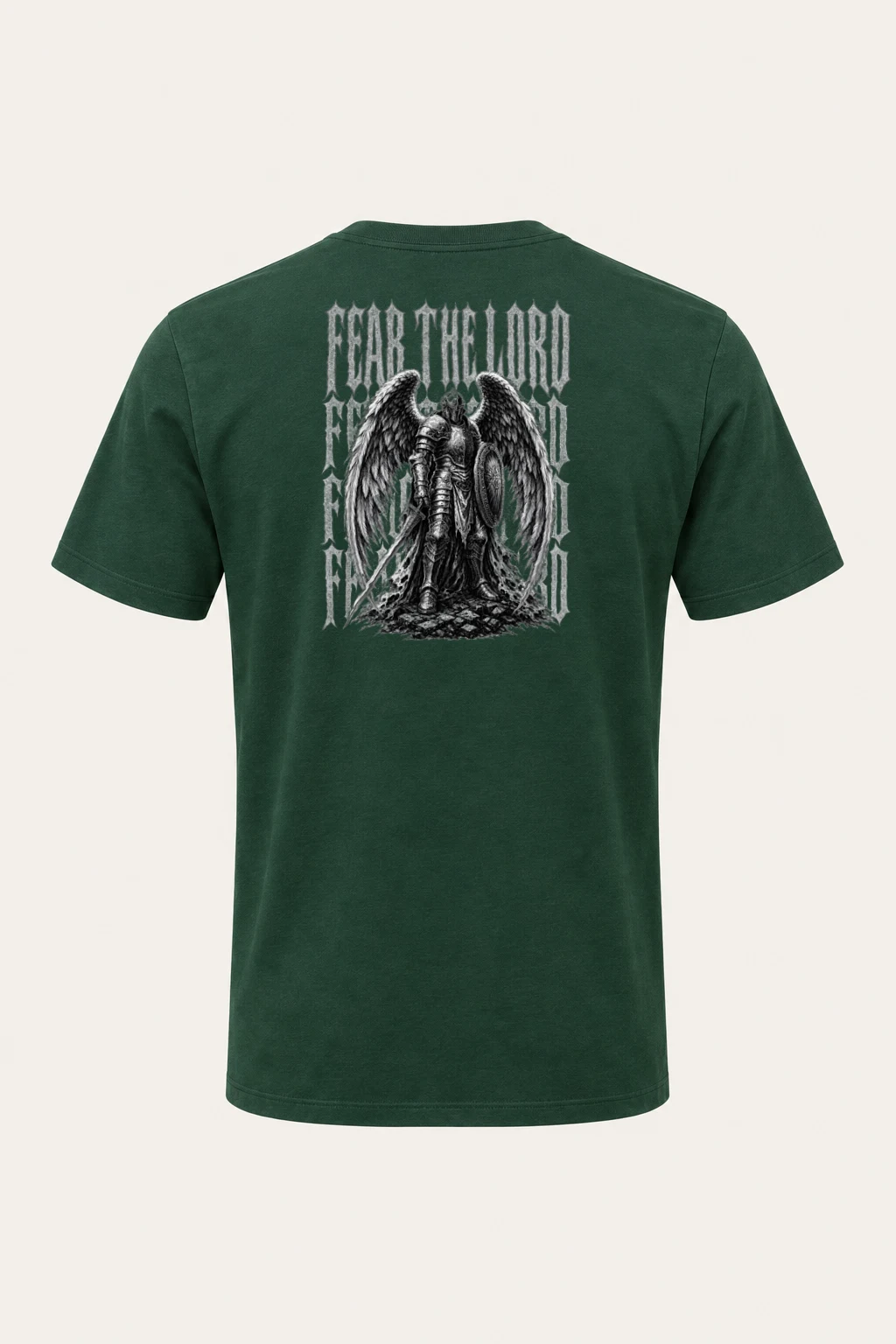 "Fear The Wings" Heavyweight Unisex Crewneck T-shirt | Gildan 5000