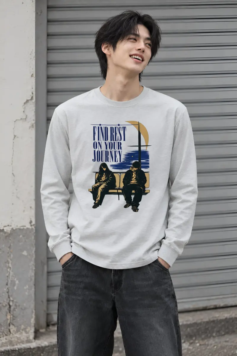 "Find Rest" Unisex Longsleeve T-shirt