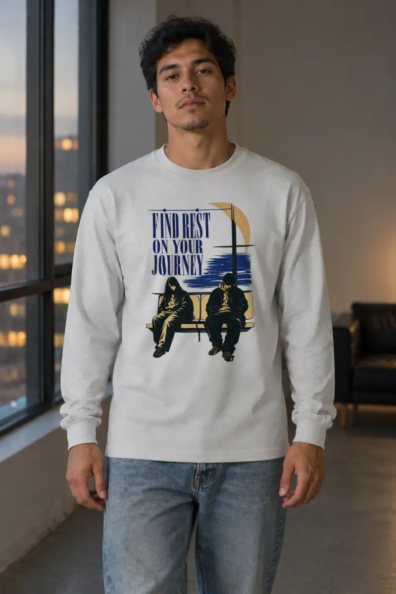 "Find Rest" Unisex Longsleeve T-shirt