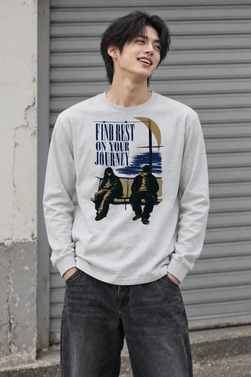 "Find Rest" Unisex Longsleeve T-shirt