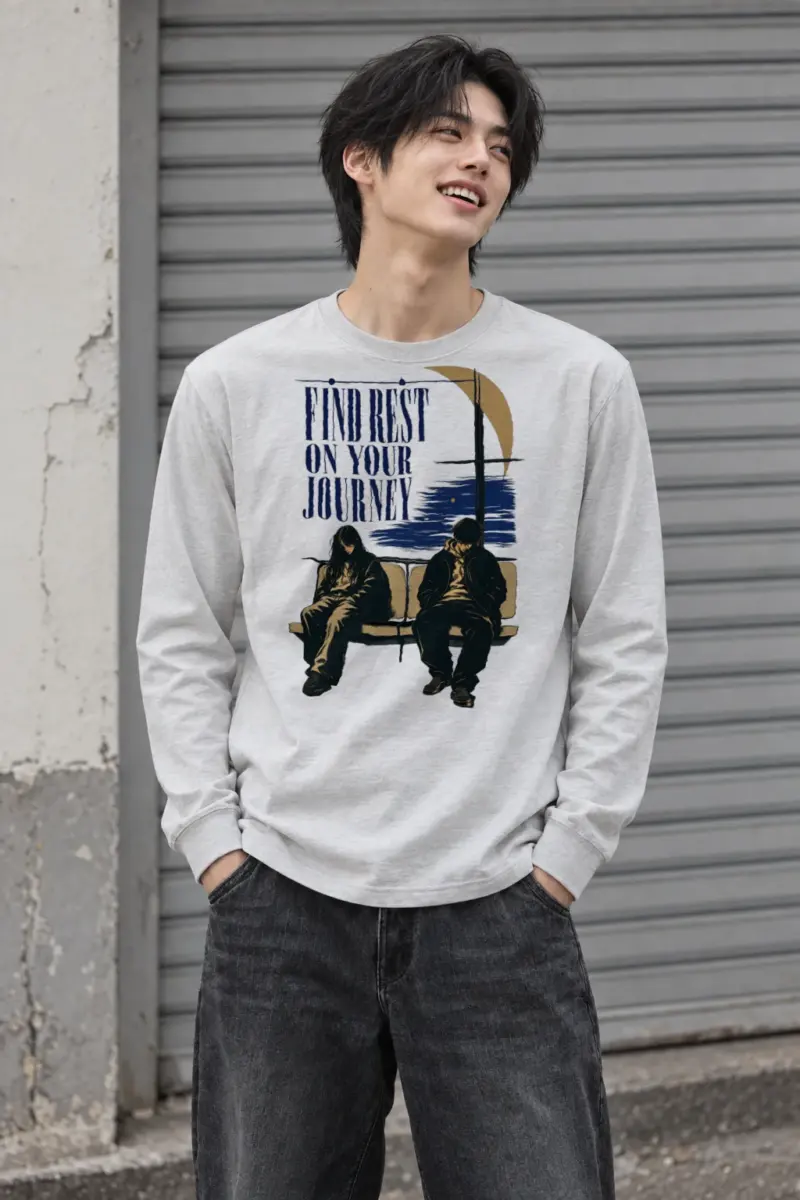 "Find Rest" Unisex Longsleeve T-shirt