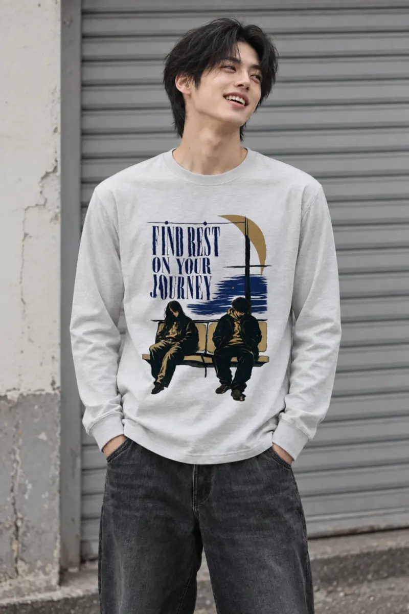 "Find Rest" Unisex Longsleeve T-shirt