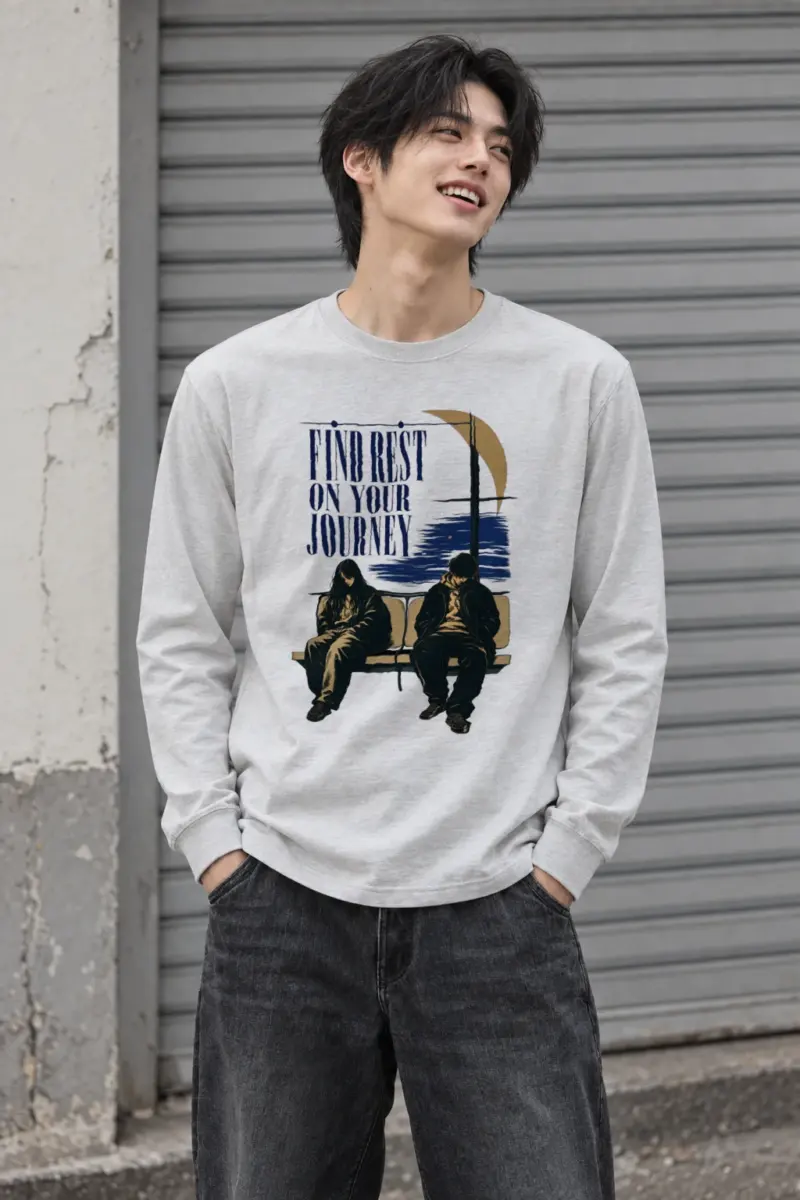 "Find Rest" Unisex Longsleeve T-shirt