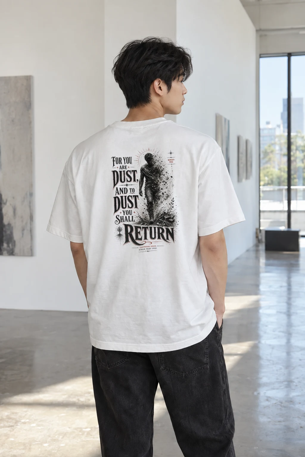 “For you are dust” Premium Unisex Crewneck T-shirt | Bella + Canvas 3001