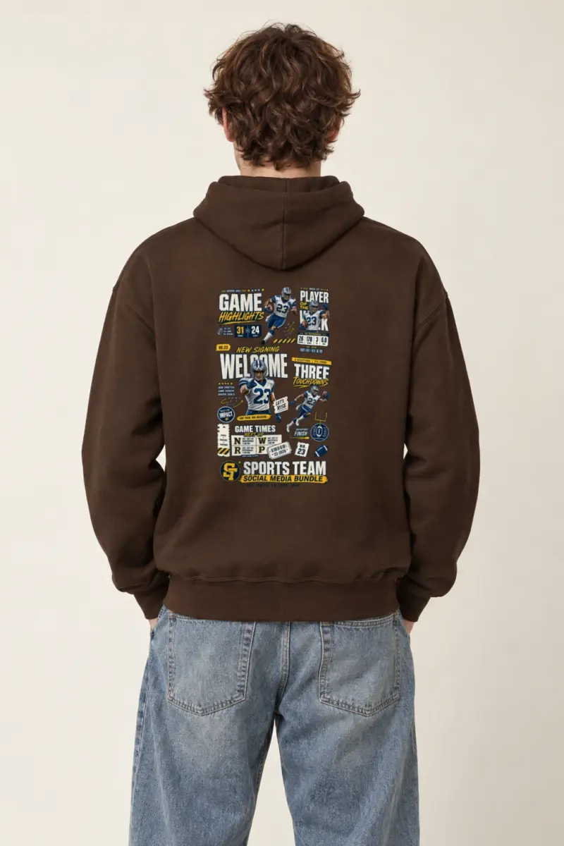 "Game Highlights" Heavy Blend Unisex Pullover Hoodie