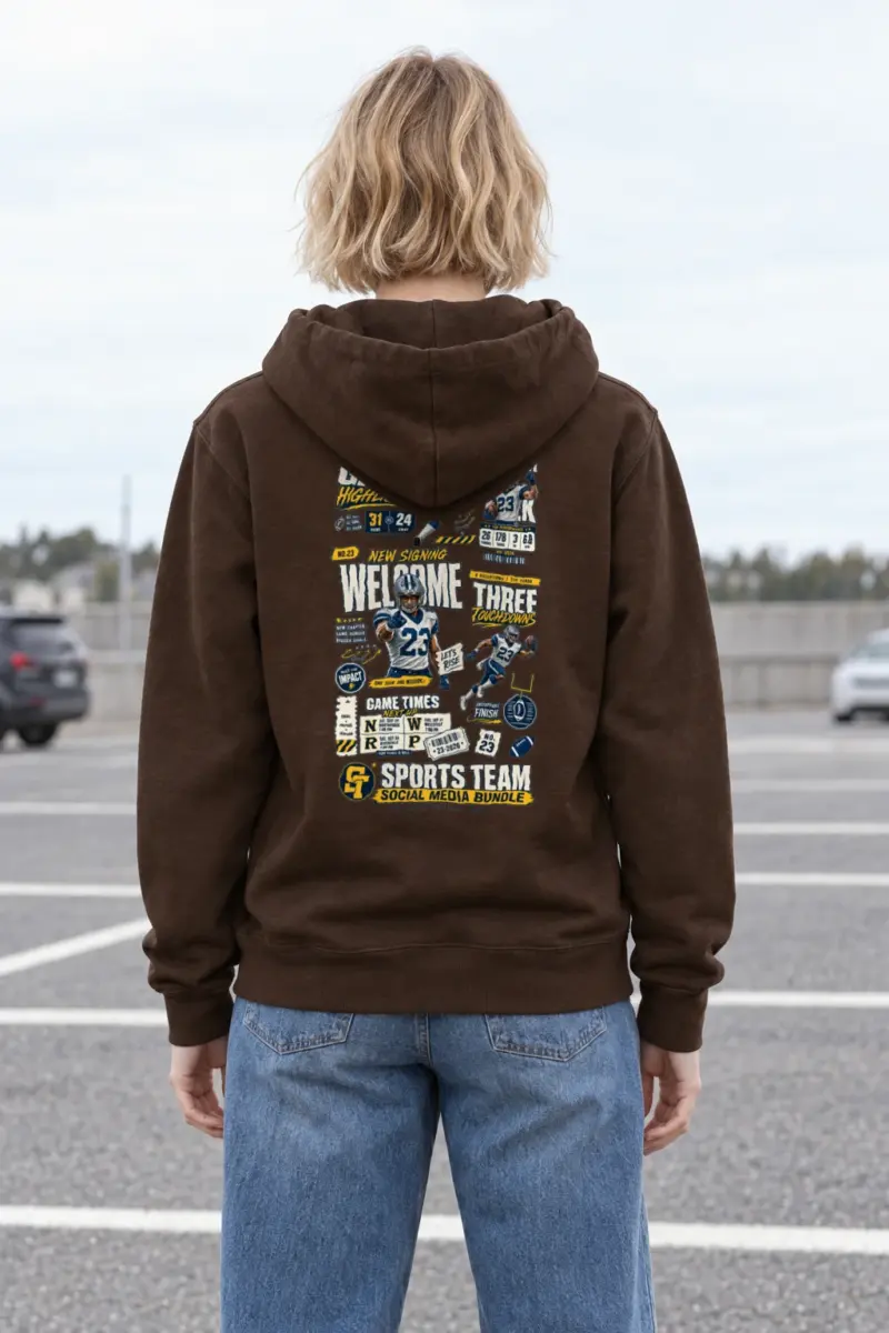 "Game Highlights" Heavy Blend Unisex Pullover Hoodie