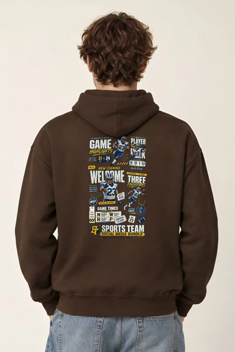 "Game Highlights" Heavy Blend Unisex Pullover Hoodie