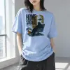 “Home signal” Heavyweight Unisex Crewneck T-shirt | Gildan 5000