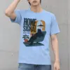 "Home signal" Heavyweight Unisex Crewneck T-shirt