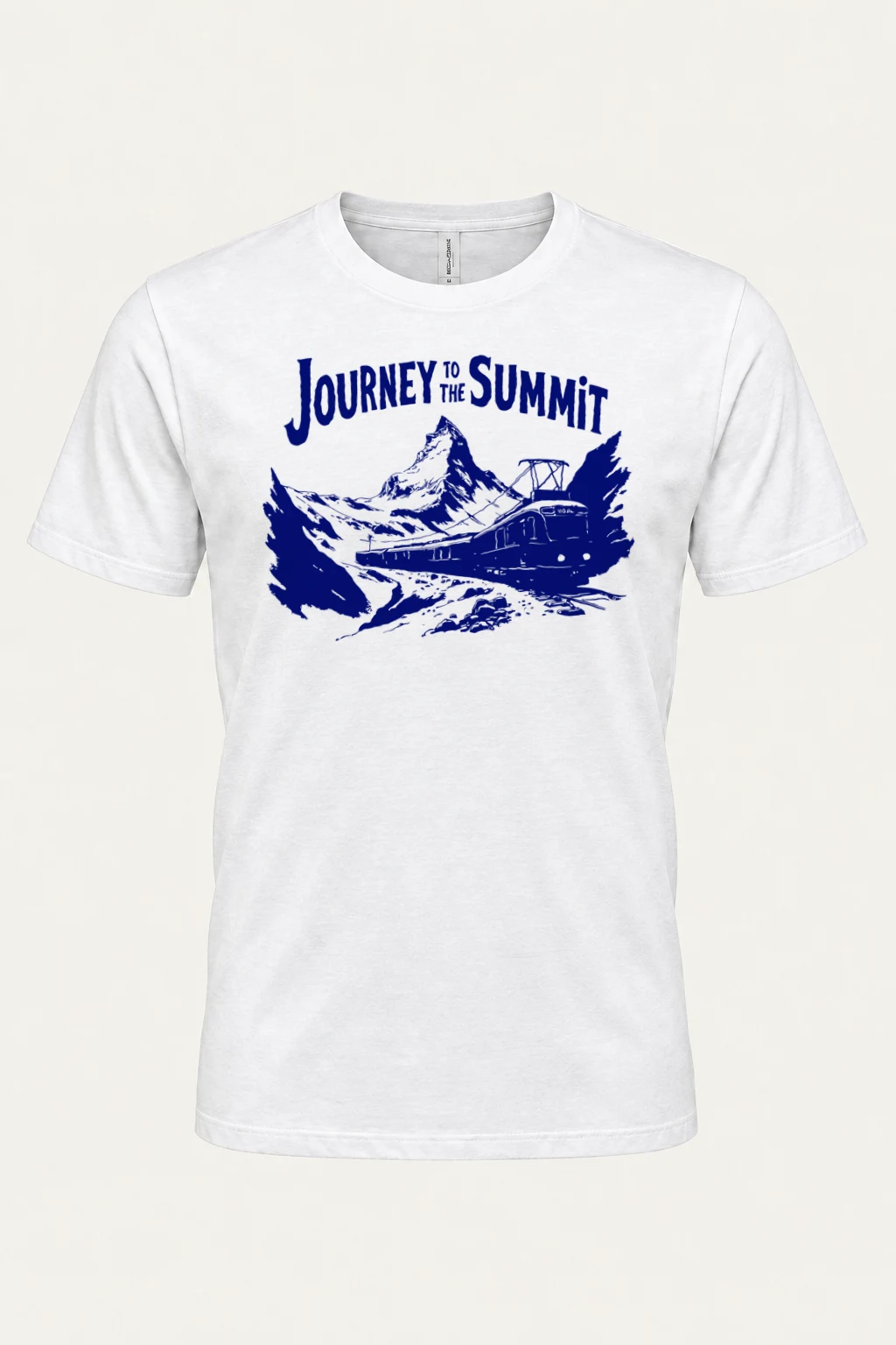 "Journey to the summit" Heavyweight Unisex Crewneck T-shirt
