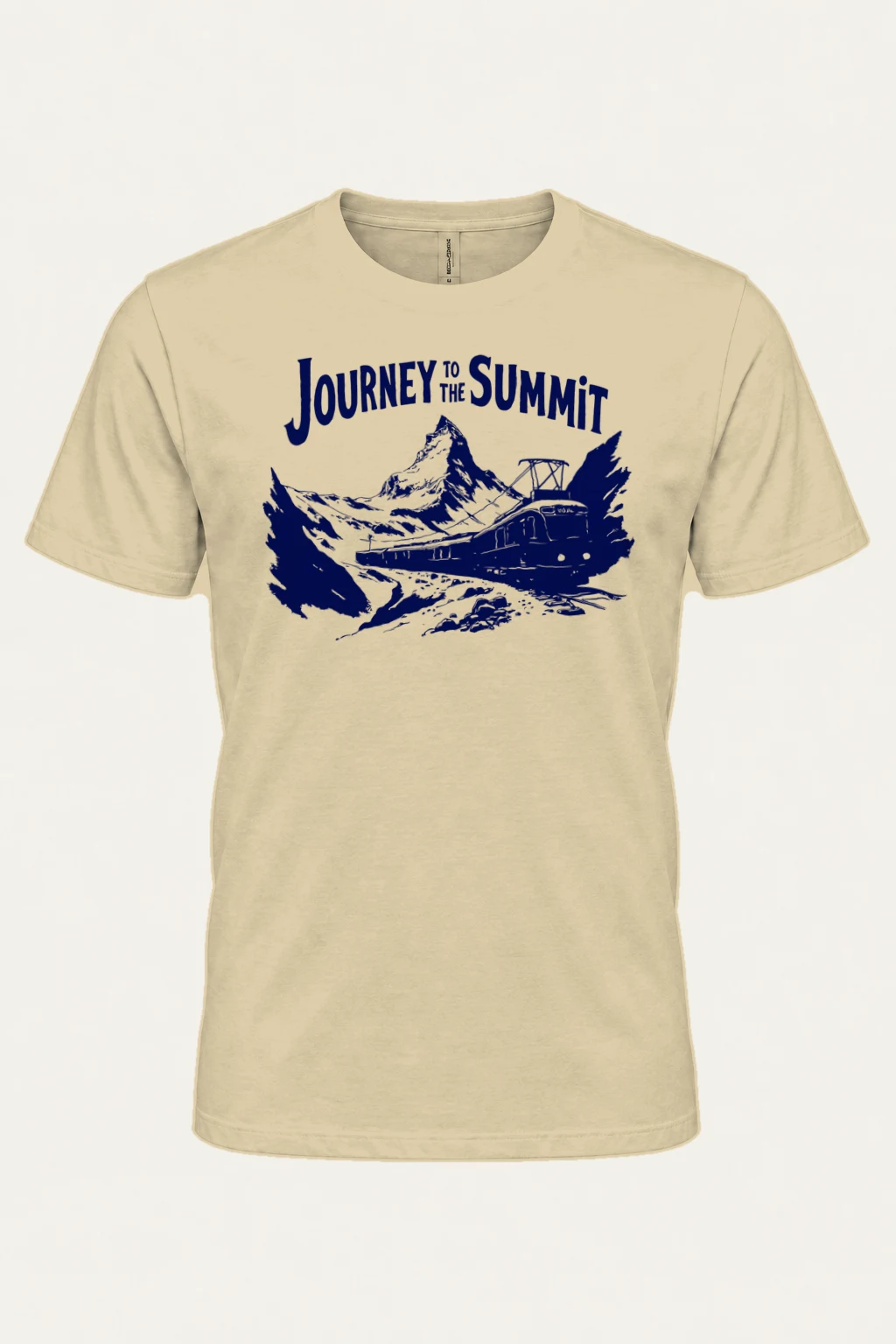 "Journey to the summit" Heavyweight Unisex Crewneck T-shirt