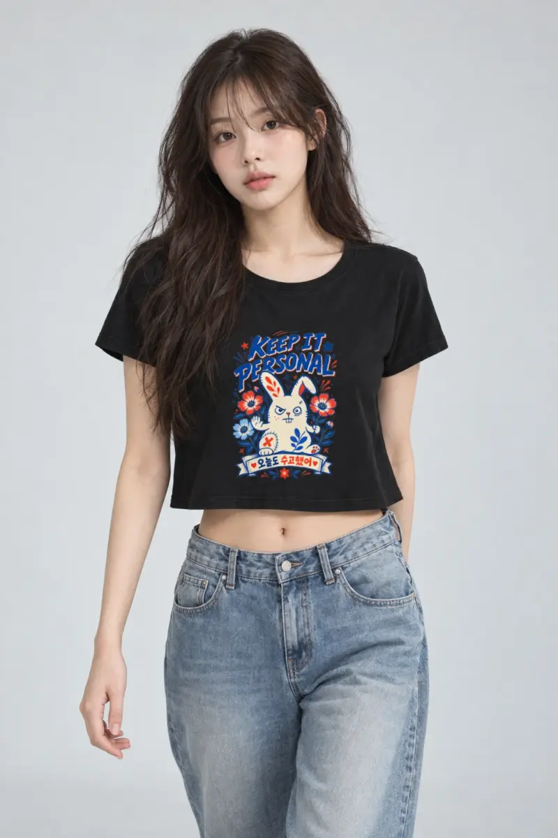 "Keep It Personal" Women's Crop Tee