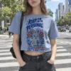 "Keep It Personal" Women's Crop Tee | Bella + Canvas 8882