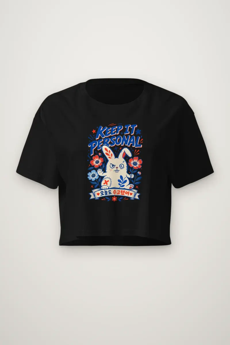 "Keep It Personal" Women's Crop Tee