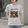 "Life is circus" Heavyweight Unisex Crewneck T-shirt