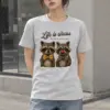 "Life is circus" Heavyweight Unisex Crewneck T-shirt