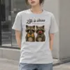 "Life is circus" Heavyweight Unisex Crewneck T-shirt