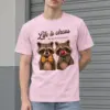 "Life is circus" Heavyweight Unisex Crewneck T-shirt