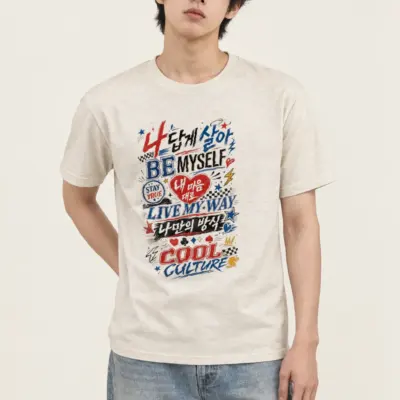 "Live My Way" Heavyweight Unisex Crewneck T-shirt