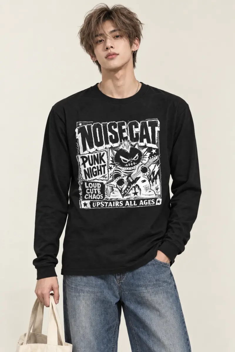 "Loud Quiet Chaos" Unisex Longsleeve T-shirt