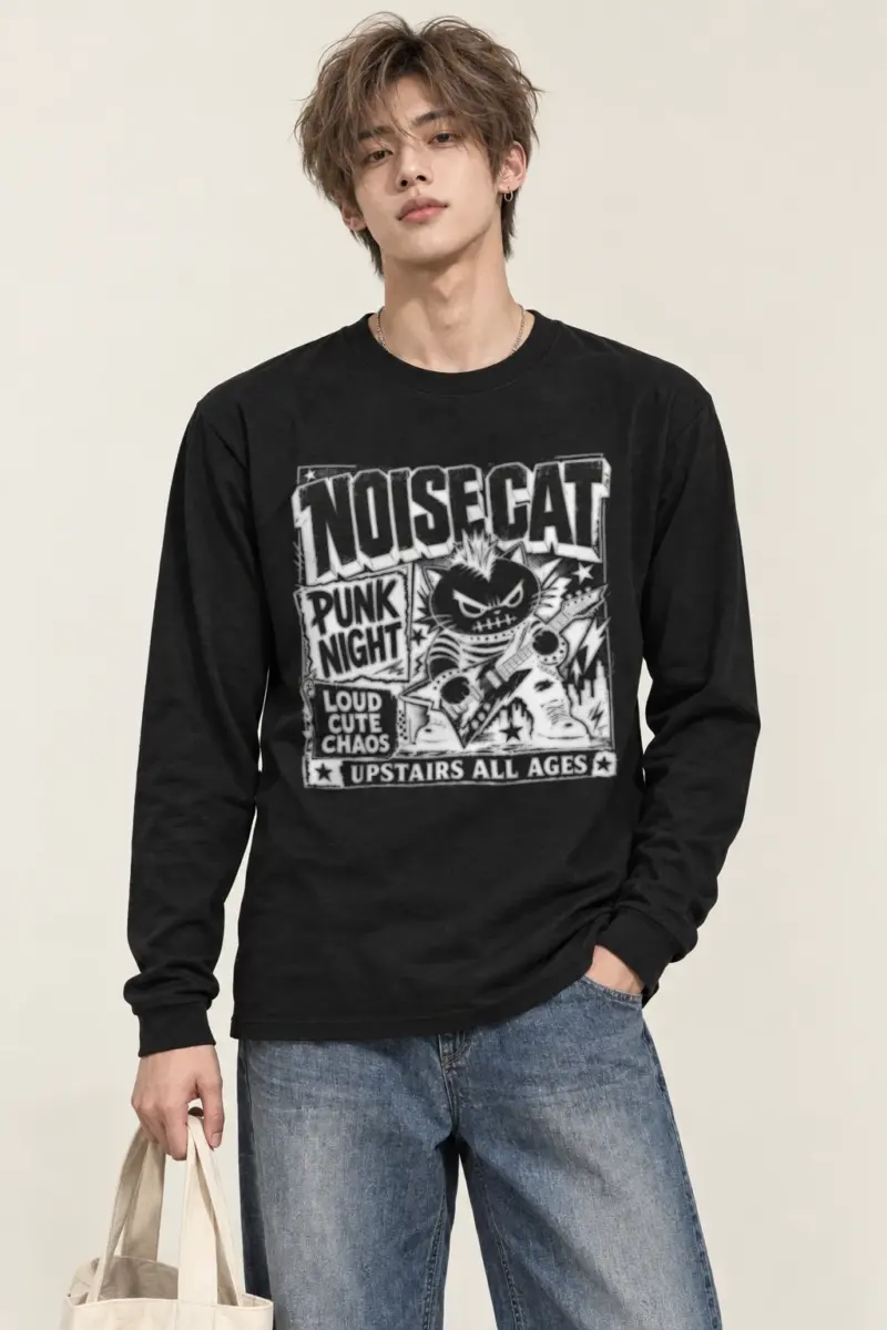 "Loud Quiet Chaos" Unisex Longsleeve T-shirt