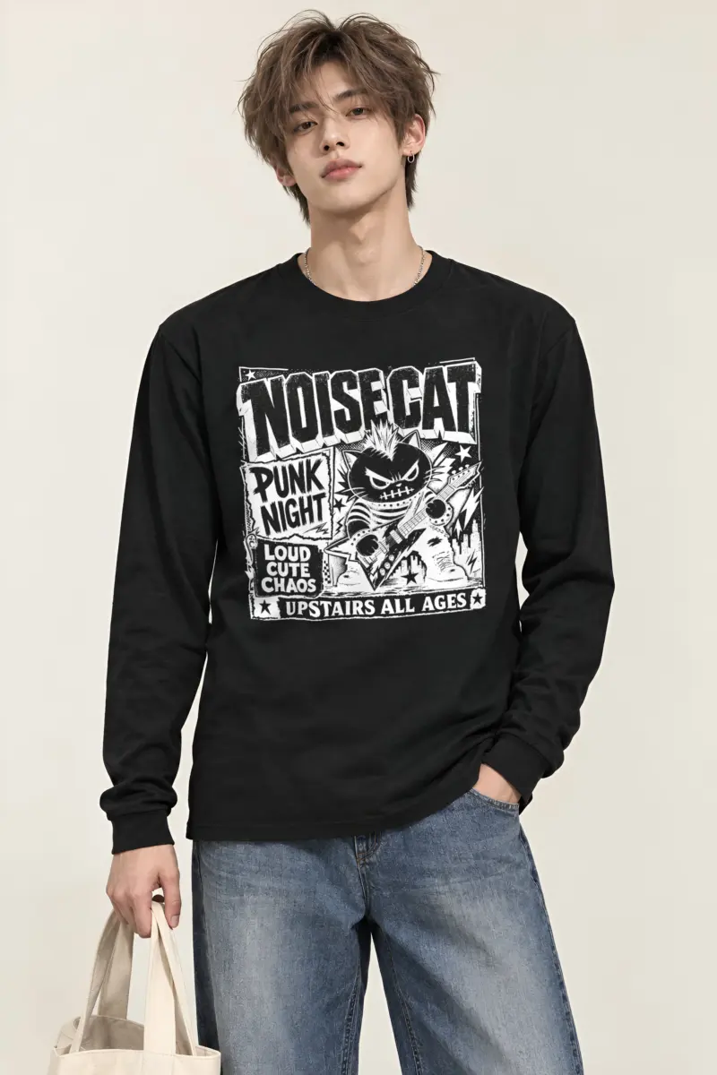 "Loud Quiet Chaos" Unisex Longsleeve T-shirt